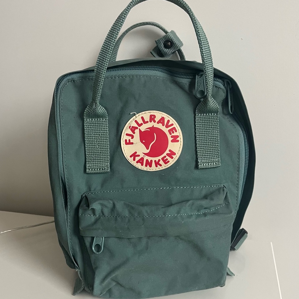 Fjallraven Kanken kids Backpack Forrest Green